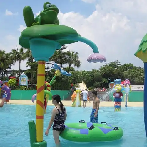 广州水上乐园设备厂家供应-戏水小品-青蛙喷水