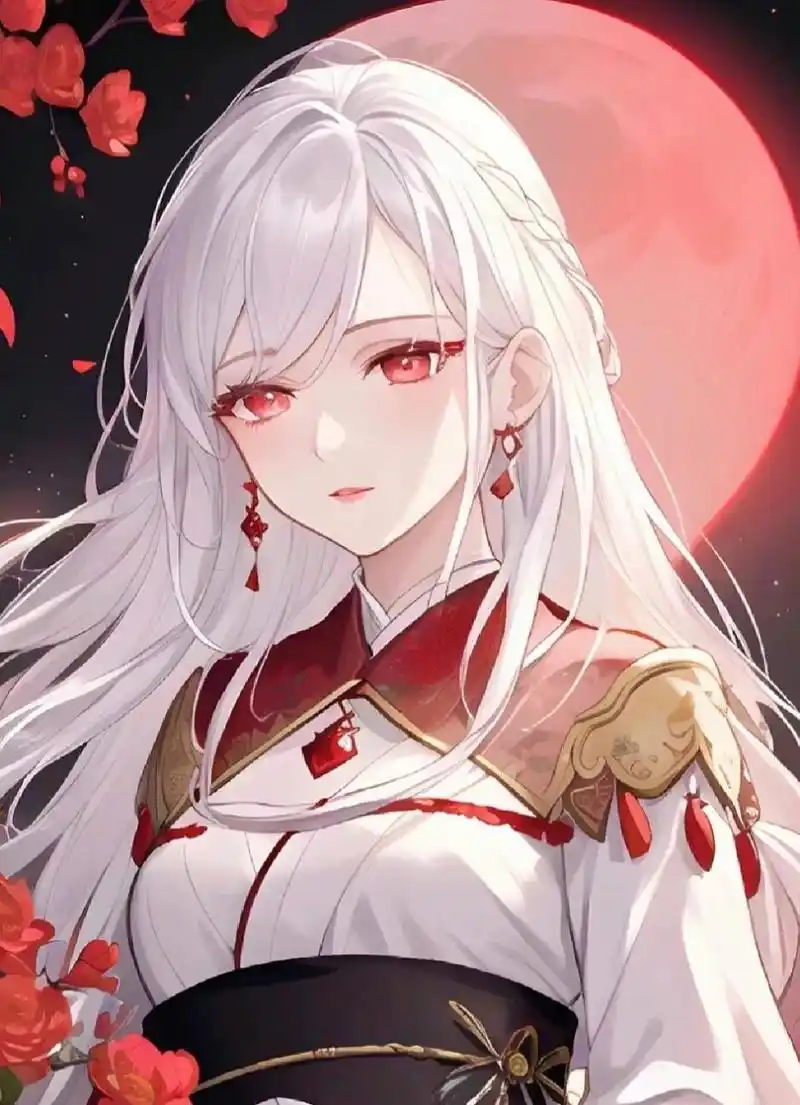 霸气高冷彼岸花女生头像