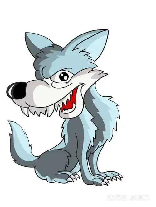 大坏卡通大灰狼