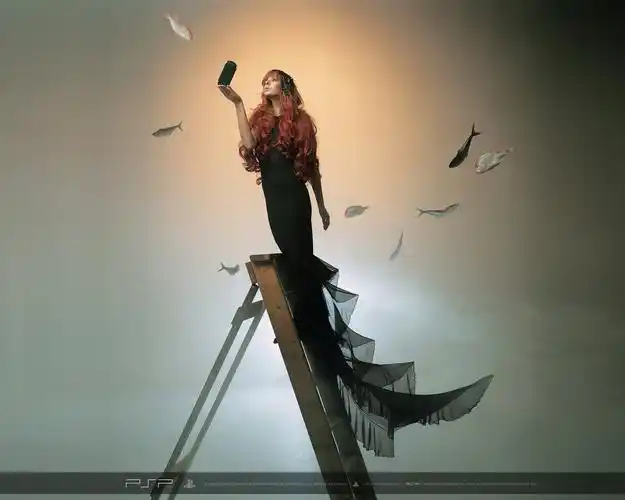 美女赤膊轮番上阵 索尼psp超酷时尚写真[图]