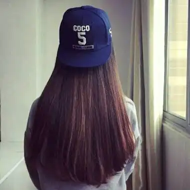 女生头像霸气背影长发图片精选