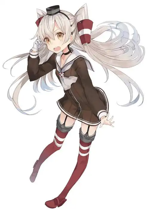 舰娘天津风pixiv插画图片