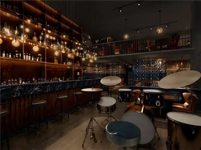 【合肥酒吧装修,音乐酒吧设计,工业风酒吧装修效果图】-安徽盛世和居