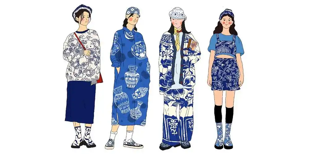 人物纹样服饰绘