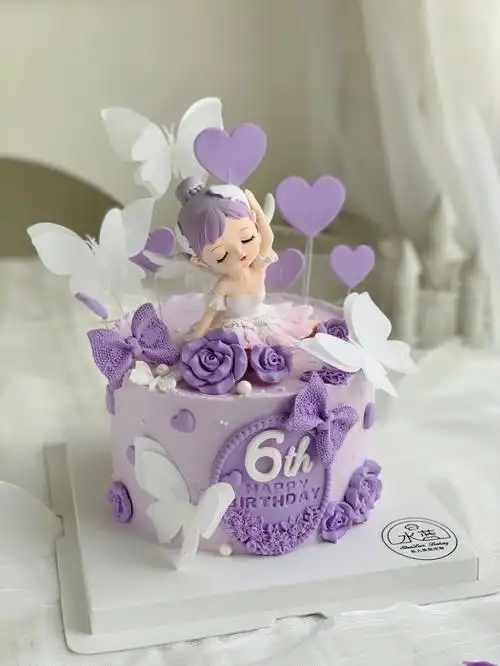 芭蕾公主蛋糕跳舞蛋糕女孩生日蛋糕
