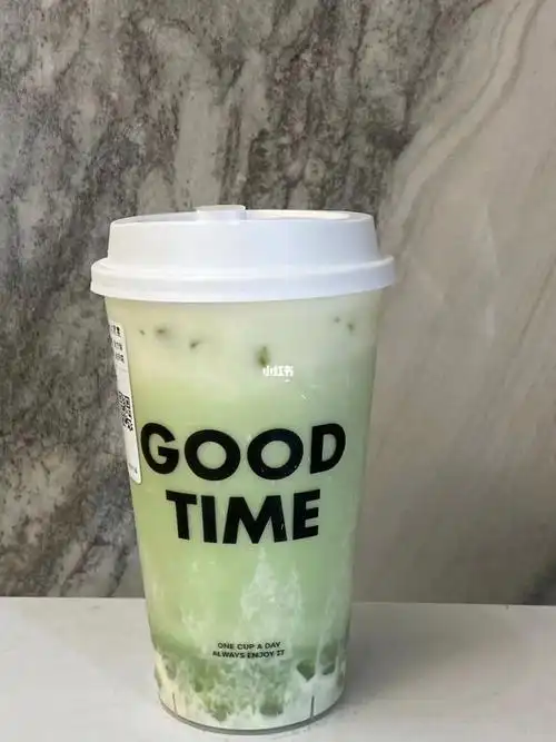 古茗新品青柠半熟芝士抹茶