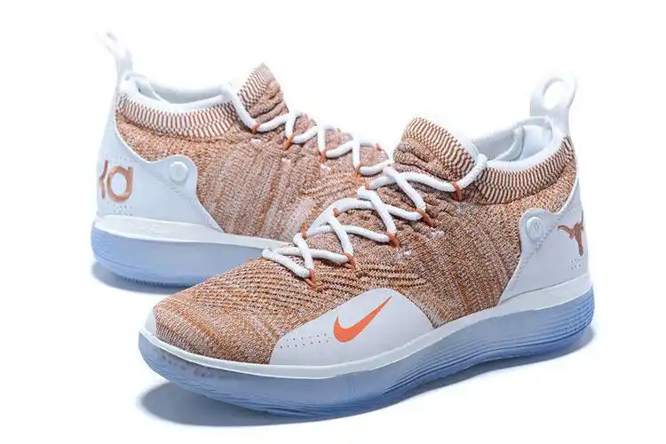 杜兰特11代篮球鞋kd11代篮球鞋耐磨防滑透气实战男子篮球鞋11代艳蓝43