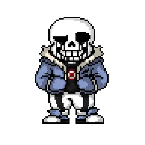 killer sans(旧图重发)来自合集一个不太正经的像素合集()· 关注合集