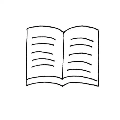 翻开的书怎么画既简单又漂亮 - 翻开的书的简笔画 - 实验室设备网