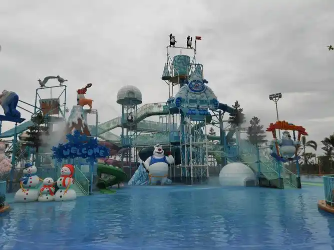 北海银基水世界国内唯一冰雪主题水上乐园