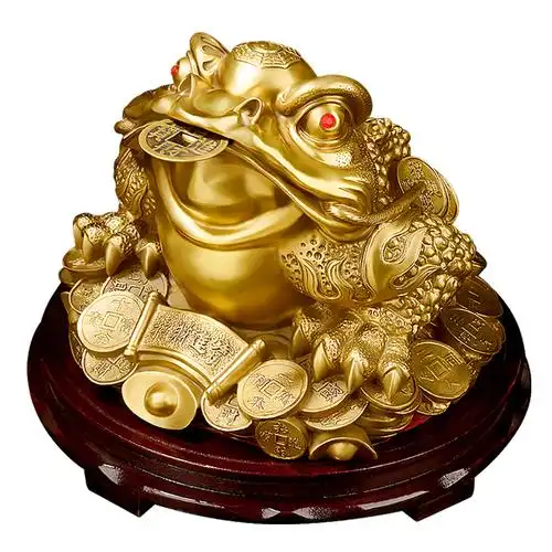 5招财金蟾摆件金蝉蟾蜍办公室桌朋友开店开业送礼物品和堂悦舍旗舰店