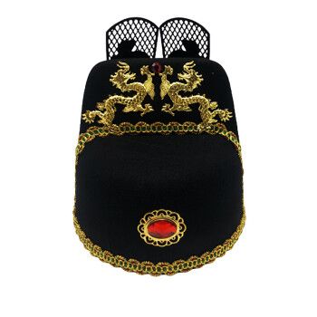 勤记古装帽子古代书生秀才帽汉服帽男童书童唐宋古人居士帽 展昭帽