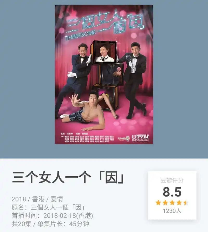 tvb《三个女人一个因》结局感情归属笑喷,袁伟豪黄智雯甜到犯规