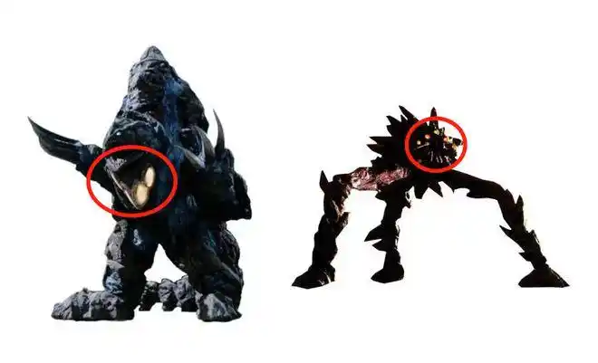 索菲亚合成兽:超合成兽-新盖加雷德,黑暗行星-古兰索菲亚▲左盖加雷德