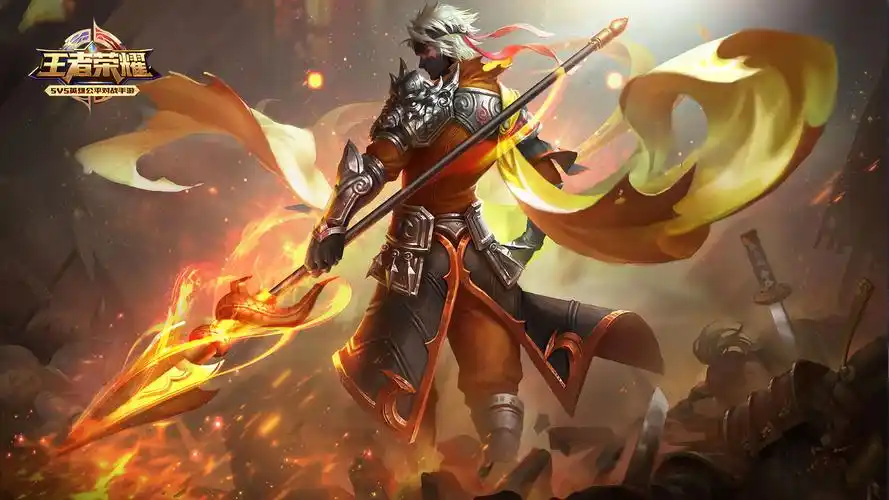 赵云 忍·炎影 _ 王者荣耀_电脑壁纸 王者荣耀 壁纸 电脑壁纸 人物