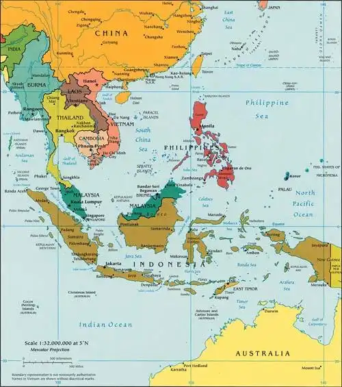 东南亚历史地图