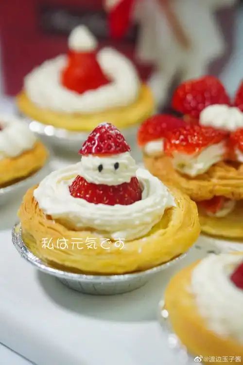 蛋挞的神仙吃法『圣诞蛋挞』90～这个蛋挞有没有被可爱到很适合在家