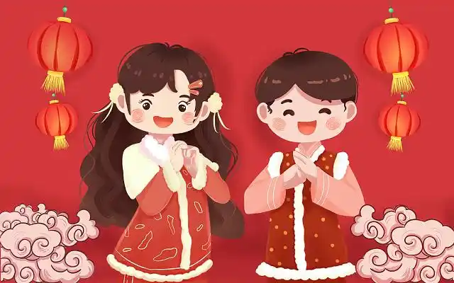 新春快乐插画-新春快乐插画设计图片素材-第7页-觅知网