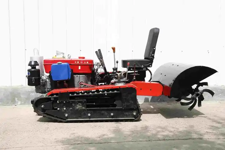 湖北佳熠履带小型旋耕机