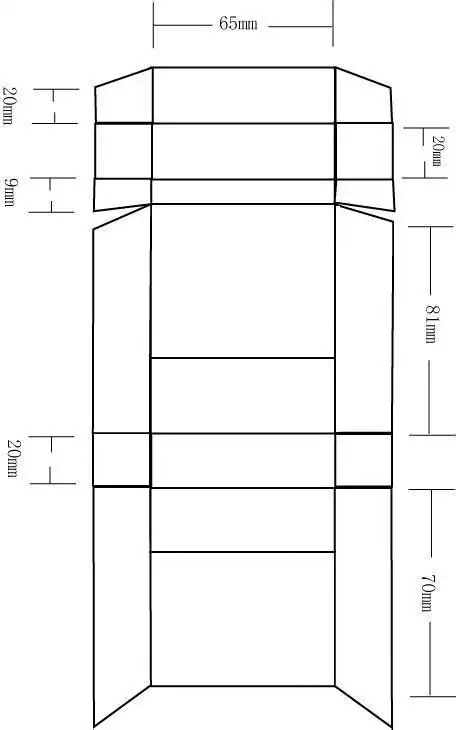 各种盒子尺寸展开图盒子展开图详细尺寸2022已更新今日图集