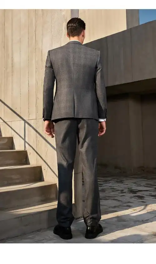 名盾md西装套装男士新款套装英伦风商务正装礼服婚礼英式西服上下装