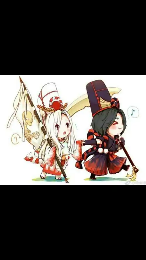 可爱版的黑白无常