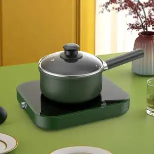 味子夫奶锅宝宝婴儿辅食锅不粘小奶锅小锅煮面泡面汤锅燃气灶适用