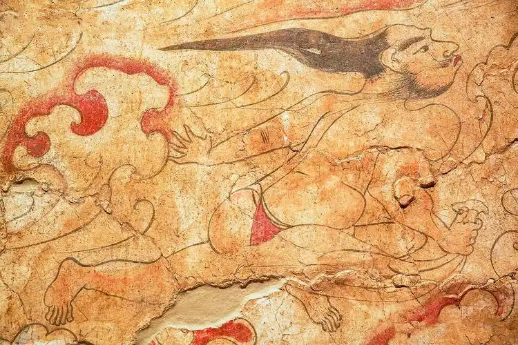 壁画上的俊逸与潇洒一一北朝墓内壁画