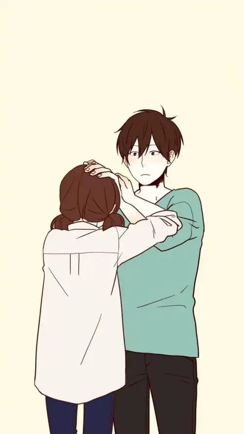 动漫情侣爱情图片