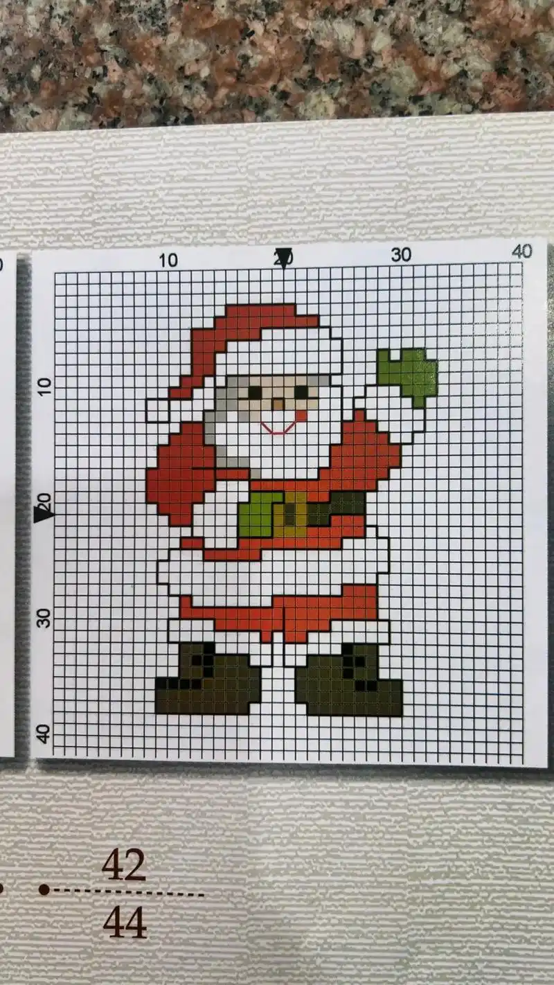 我们一起织毛衣  配色卡通图案 圣诞礼物#爱生活爱编织 - 抖音