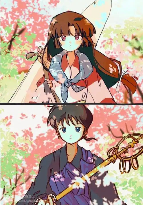 犬夜叉#弥勒 珊瑚 弥珊好磕twi:zxx054916871821  授权见评