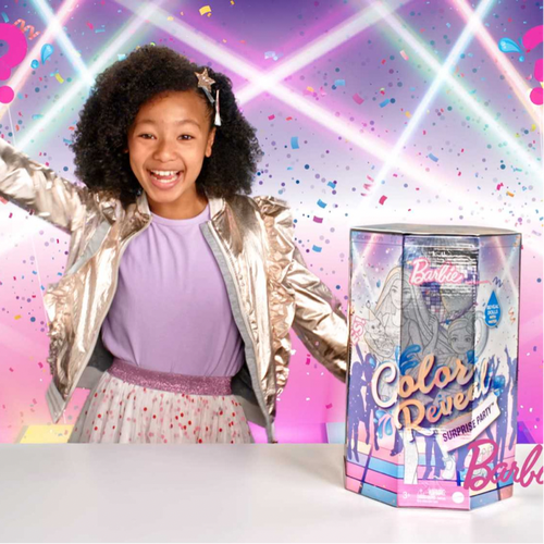 芭比盲盒泡水芭比娃娃水溶变色超大公主睡衣派对娃娃