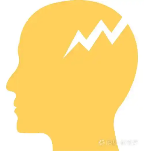 人头平矢量图标