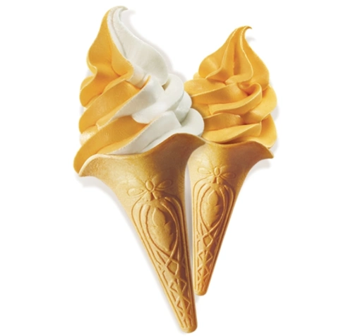 kfc 肯德基 4支阿方索芒果冰淇淋花筒/华夫筒 电子券码