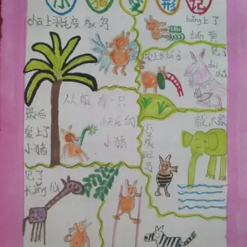 实验小学一年级二班 《小猪变形记》读后感.