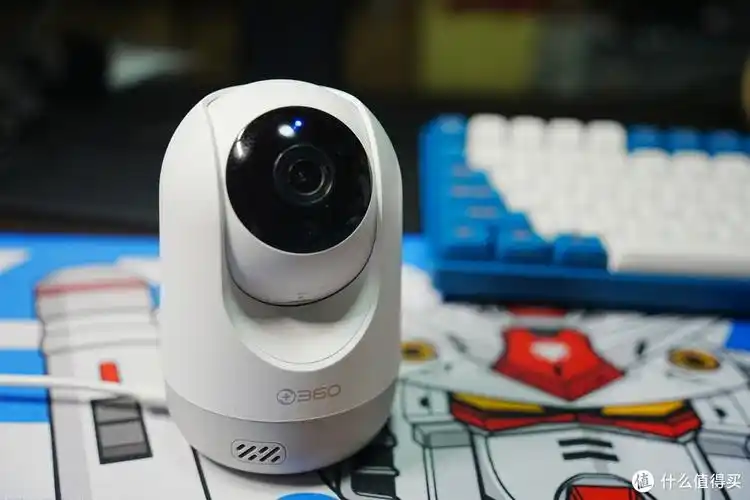 2k分辨率全景视角双向追踪微光全彩夜视百元级家用摄像头360云台摄像