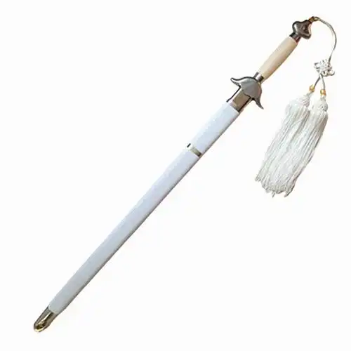 汉服拍照宝剑古典舞蹈剑舞未开开刃儿童武术太极剑