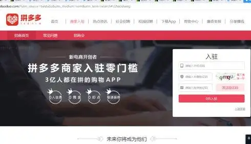 新手如何在拼多多上开店拼多多开店流程步骤