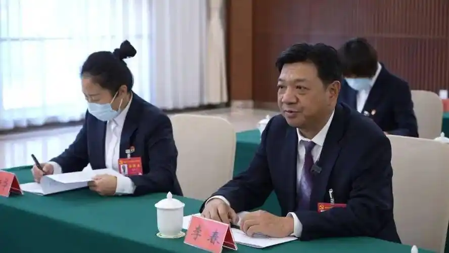 李春出席省党代会并代表雄安新区发言