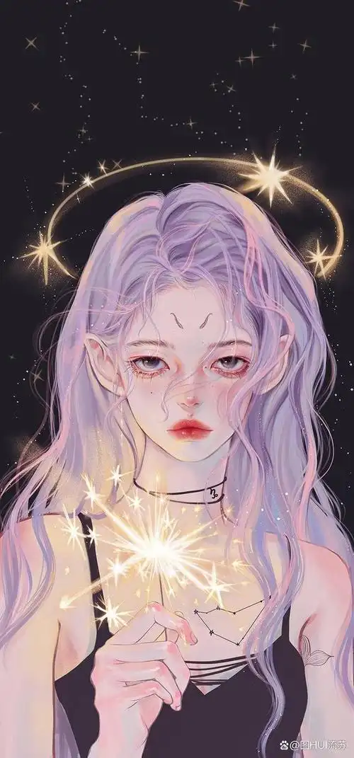 超唯美梦幻系女生手绘壁纸