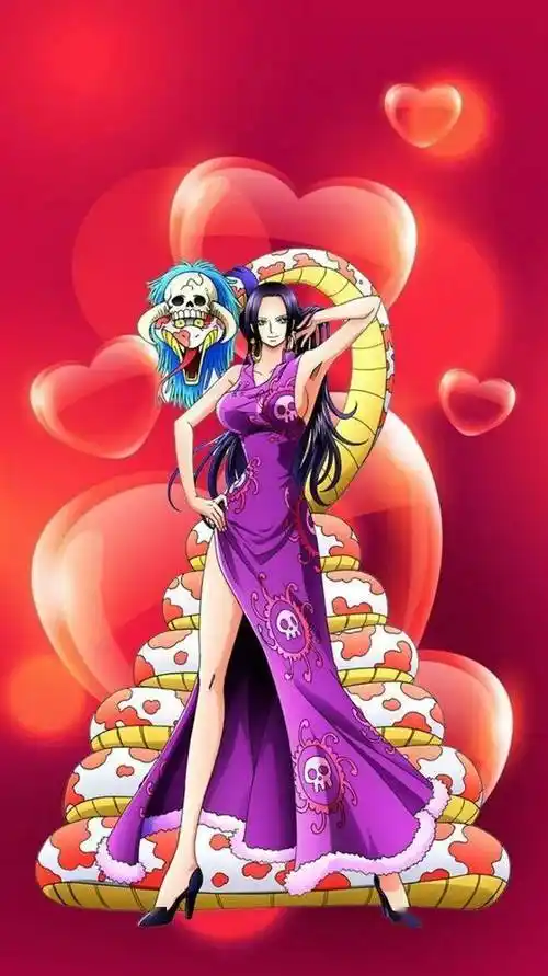 海贼王壁纸:缺钱买衣服的女帝汉库克