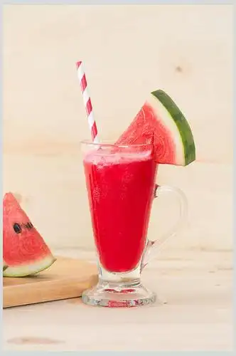 西瓜汁高清饮料图片-众图网