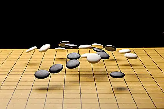 创意拍摄围棋