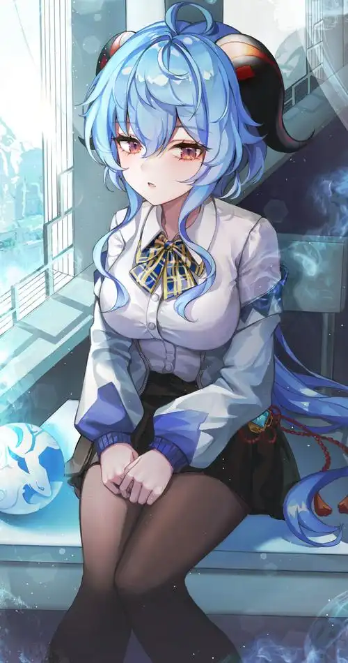 ganyu-原神甘雨-触站