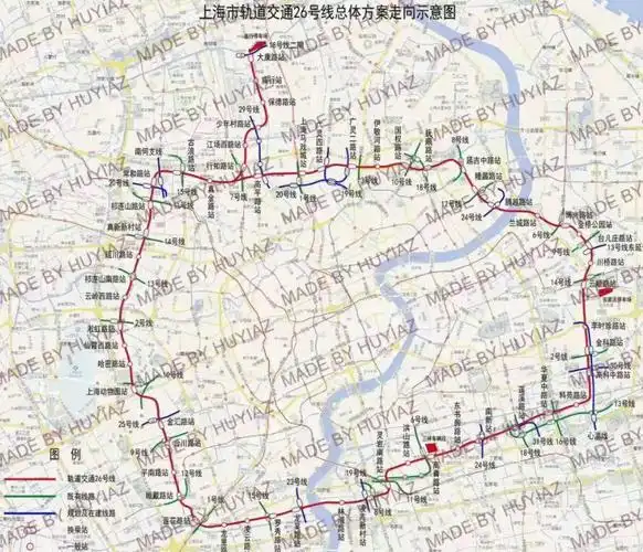 上海地铁26号线已纳归,建设是必然的,但需久等,有待进一步研究_线路