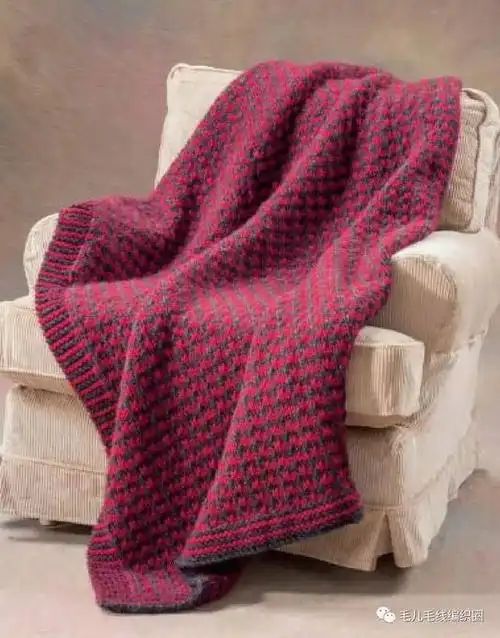 【图解】棒针毯子