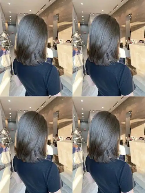 2022年流行必染神仙发色冷灰棕色