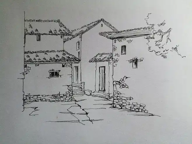 12:20:48风景速写写生风景速写ss仙人掌该采集也在以下画板加载更多