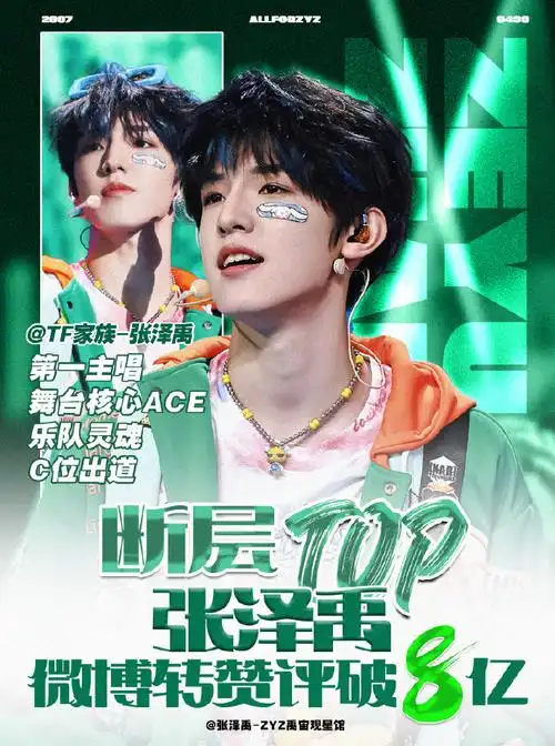 张泽禹c位出道