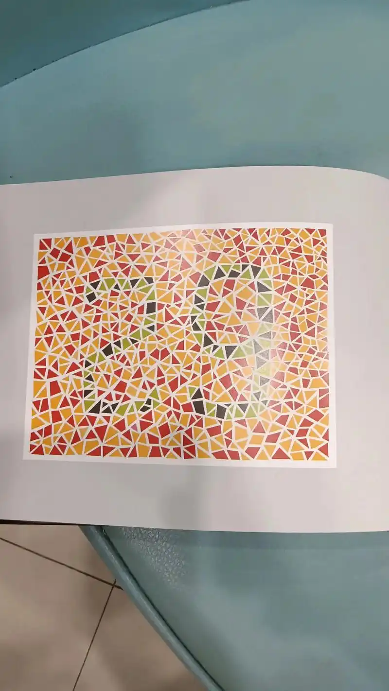 色盲检测图来了.把看到的数字留言,您答对了吗? - 抖音